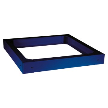 Zoccolo H = 100 mm in metallo verniciato per armadi a pavimento - Colore Blu RAL 5003 Zoccolo H = 100 mm in metallo verniciato per armadi a pavimento - Colore Blu RAL 5003
