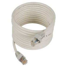 CORDON DE COMMUTATION RJ45-RJ45 - NON BLINDÉ - CATÉGORIE 5e UTP - 0,5m - GRIS - 38 LAN