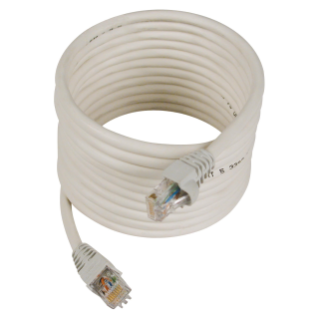 PATCH-CORDS RJ45-RJ45 - NOT SHIELDED - CATEGORY 5e UTP 24 AWG - 5m - GREY - 38 LAN