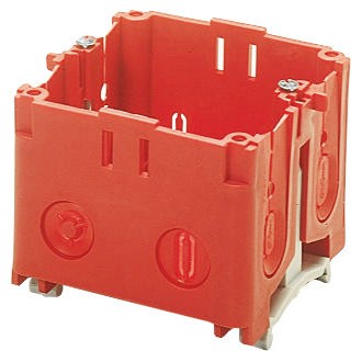 Geräteeinbaudose Standard - Befestigungsabstand 60mm - 2 Module