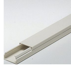 mini - kabelkanal ohne fester trenwand - länge 2m - 18x30 - weiss ral9001