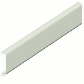 slk - scockelleistenkanal - oberteil - länge 2m - 50x20 - weiss ral9001