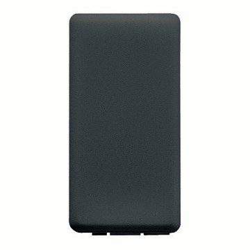  OBTURATEUR À 1 POSTE - 1 MODULE - NOIR - SYSTEM