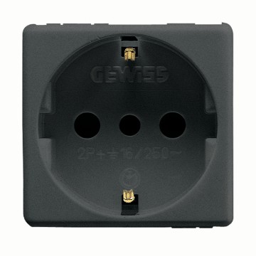 Italian/German standard socket-outlets - 250V ac Italian/German standard socket-outlets - 250V ac