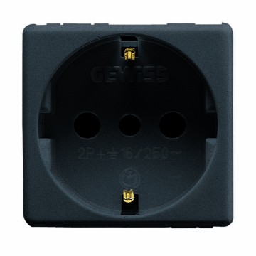 Italian/German standard socket-outlets - 250V ac