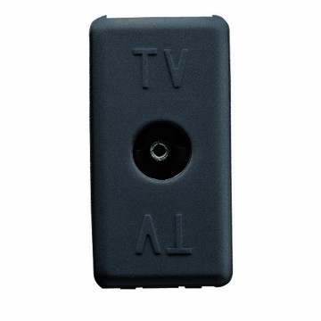 Tomadas coaxiais TV resistivas (40-860 MHz) Conector IEC fêmea Ø 9,5mm