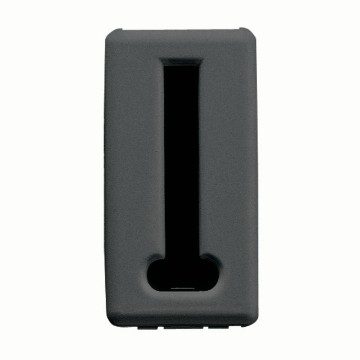  FRANSIZ STANDARDI TELEFON PRİZİ - 8 KONTAK - VİDALI KLEMENSLER - 1 MODÜL - SİYAH SİSTEM