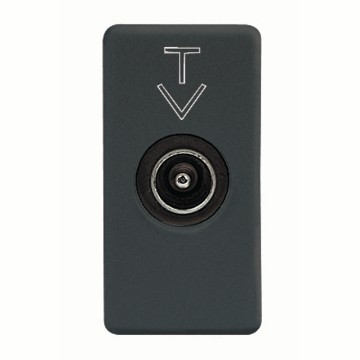 Coaxial TV sockets (5-2400 MHz) class A shielding - IEC male connector Ø 9.5 mm Coaxial TV sockets (5-2400 MHz) class A shielding - IEC male connector Ø 9.5 mm
