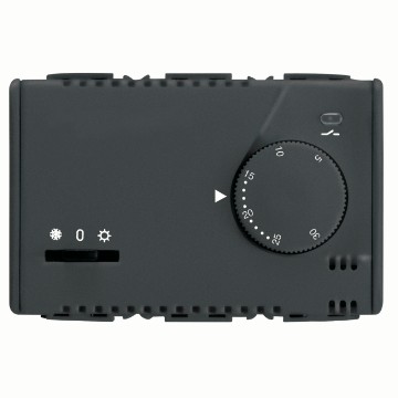 Summer/winter electronic thermostat with knob adjustment and indicator led - 230V - 50/60Hz Summer/winter electronic thermostat with knob adjustment and indicator led - 230V - 50/60Hz