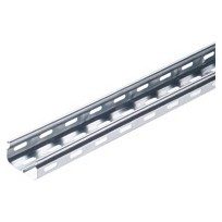 CABLE TRAY WITH TRANSVERSE RIBBING IN GALVANISED STEEL BRN35 - WIDTH 95MM - FINISHING: Z 275