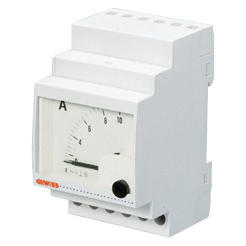 ANALOGUE AMMETER WITH DIRECT CONNECTION - 20A - 3 MODULES