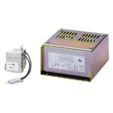 Electronic delay device for under voltage releases Electronic delay device for under voltage releases