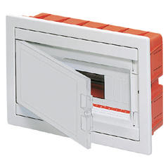 F.M.ENCLOSURE BLANK DOOR 8M IP40