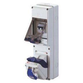 COMBIBLOC DBO - SURFACE MOUNTING - 1 SOCKET OUTLET 2P+E 16A IP44