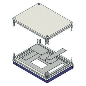 Base complete with inspectable base mount and pre-assembled head Base complete with inspectable base mount and pre-assembled head