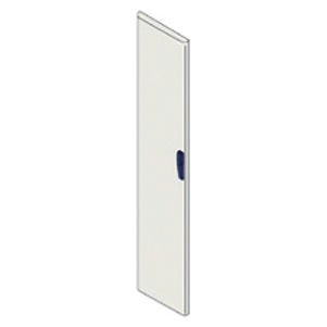 Internal/external solid doors and rear panel in painted sheet steel Internal/external solid doors and rear panel in painted sheet steel