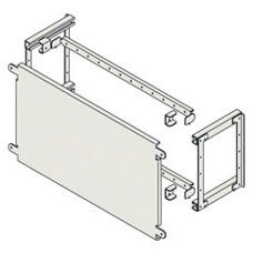 Flat back-mounting plates for mounting non-modular devices Flat back-mounting plates for mounting non-modular devices