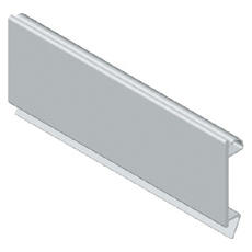 BLANKING MODULES PROFILE - QDX - LENGTH 1000MM