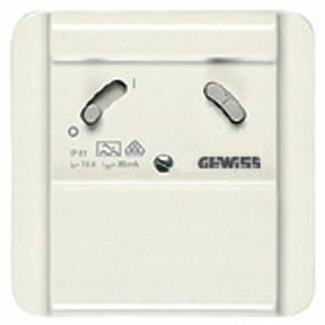 Dispositif de sécurité avec protection differentiel à encastrer - Type A - Couleur Blanc - IP41 Dispositif de sécurité avec protection differentiel à encastrer - Type A - Couleur Blanc - IP41