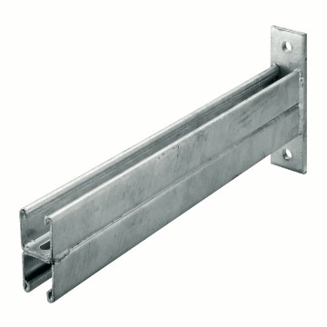 Bracket 41x41 double flat tang Bracket 41x41 double flat tang