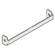 Horizontal metal profiles for IP41 distribution boards without doors Horizontal metal profiles for IP41 distribution boards without doors