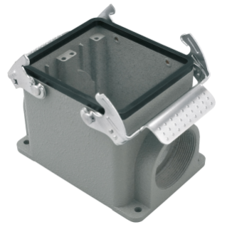 SURFACE MOUNTING HOUSING - 77X62 - 2 LEVERS - PG36 - 500V - METAL