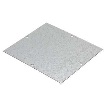 Placa de fondo de acero galvanizado