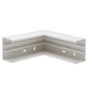  BR-PVC - BRÜSTUNGSKÄNALE - INNENECK - 70x170 - WEISS RAL9010