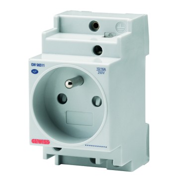 Prise pour montage sur rail DIN EN 50022 Prise pour montage sur rail DIN EN 50022