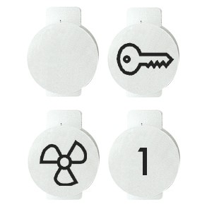 Symbols for illuminable switches and push-buttons Symbols for illuminable switches and push-buttons