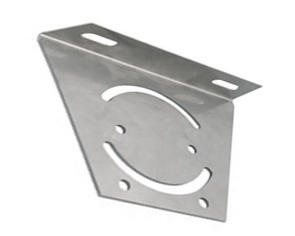 VARIABLE FLANGE FOR CEILING FIXING - 40-TYPE - FINISHING: INOX
