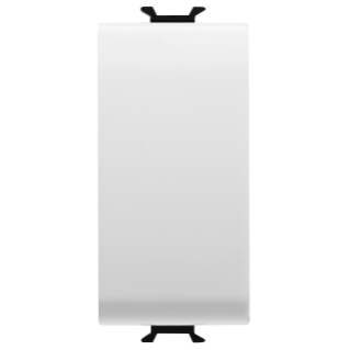 CONMUTADOR UNIPOLAR 250V ac - 16AX - NEUTRO - 1 MÓDULO - BLANCO - CHORUS