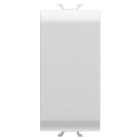 zaslepovací modul – 1 modul – lesklá bílá – chorusmart