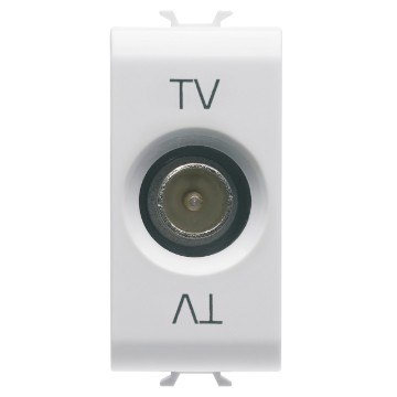 Prise coaxiales TV blindage classe A - connecteur IEC mâle Ø 9,5 mm
