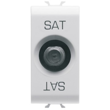 Bases coaxiales TV-SAT (5-2400 MHz) apantallamiento clase A - conector F hembra