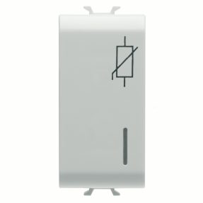 überspannungsableiter - 275 v ac50/60 hz - 1 modul - weiss satiniert - chorusmart