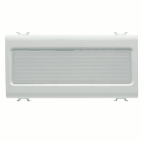 lampe de secours autonome - 230 vca 50/60 hz 1h - 4 modules - blanc satin - chorusmart