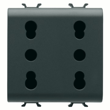 Prise double standard italien - 250V ca Prise double standard italien - 250V ca