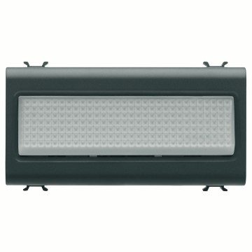  AUTONOMOUS EMERGENCY LAMP - 230Vac 50/60Hz 1h - 4 MODULES - SATIN BLACK - CHORUSMART