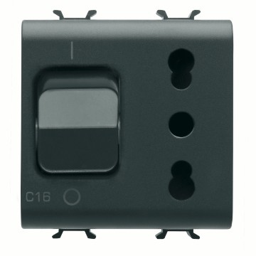 Con interruptor magnetotérmico - 230 V ac Con interruptor magnetotérmico - 230 V ac