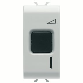 elektronischer regler - taster - 230 v ac50/60 hz - ohmsch60- 500 w / induktiv 60-500 va - 1 modul - weiss satiniert - chorusmart