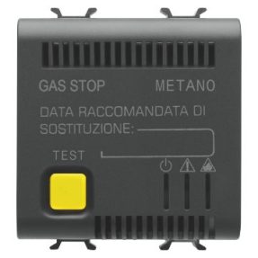 DETECTOR DE GAZ METAN - 12V c.a./c.c. - 2 MODULE - NEGRU SATINAT – CHORUSMART