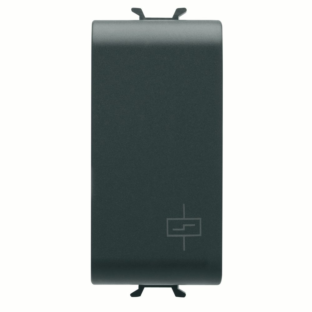  LATCHING RELAY 230V ac 50/60Hz - 1P 10AX 250V ac - 1 MODULE - SATIN BLACK - CHORUSMART
