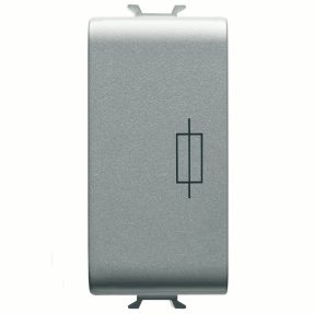 portafusible - 250 vca 16a - 1 módulo - titanio - chorusmart