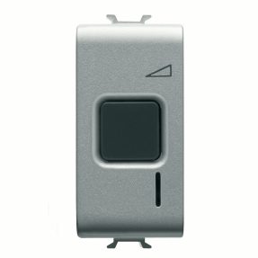 elektronischer regler – taster - 230 v ac50/60 hz - ohmsch60- 500 w / induktiv 60-500 va - 1 modul - titan - chorusmart