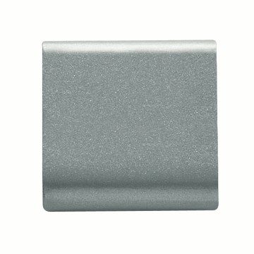  UITWISSELBARE DRUKKNOP - 22 X 22 mm - ALGEMEEN - TITANIUM - CHORUSMART