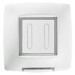 PLACCA STAGNA STANDARD INTERNAZIONALE - 2 POSTI IP55 - BIANCO - CHORUSMART