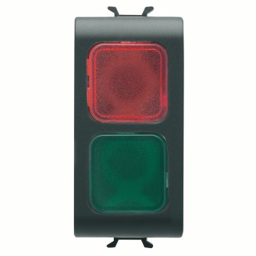 Voyants de signalisation doubles - 1 module Voyants de signalisation doubles - 1 module