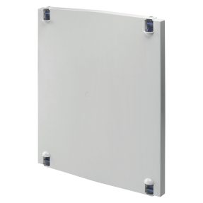 contropuerta con bisagra en poliéster - para cuadros 405x500 - gris ral 7035