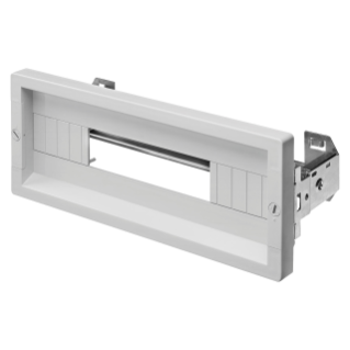 FALDABDECKUNG MIT GERÄTEAUSSCHNITT - FAST AND EASY - HÖHE 1 TE - 36 TE - GRAU RAL7035